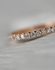 Handmade Eternity Diamond & Gold Engagement Ring | Magpie Jewellery