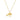 Gold Grazing Doe Necklace