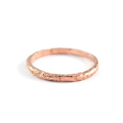 Fine Seashore Band in Rose Gold