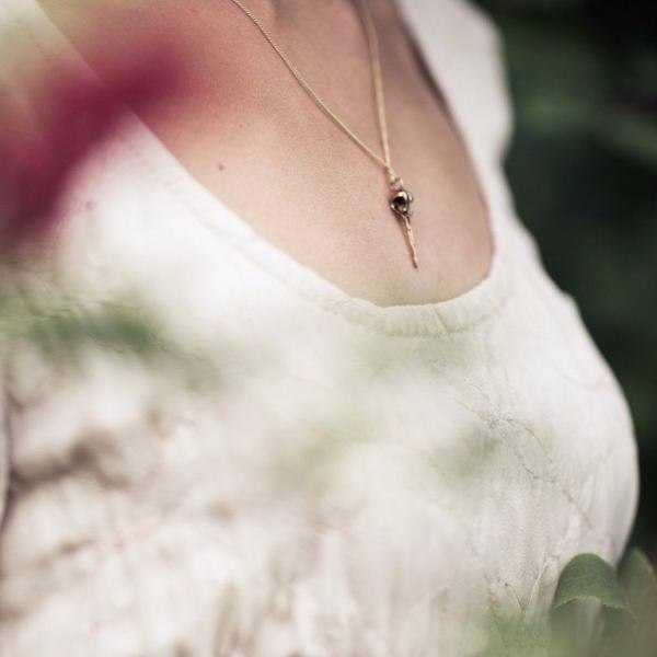 Hummingbird Skull Pendant Necklace | Magpie Jewellery