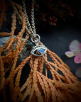 Protection Eye Necklace with Moonstone - Magpie Jewellery