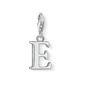 Polished Silver Letter Charm - Magpie Jewellery