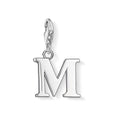 Polished Silver Letter Charm - Magpie Jewellery