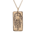 Nine of Cups Tarot Card Necklace - Magpie Jewellery