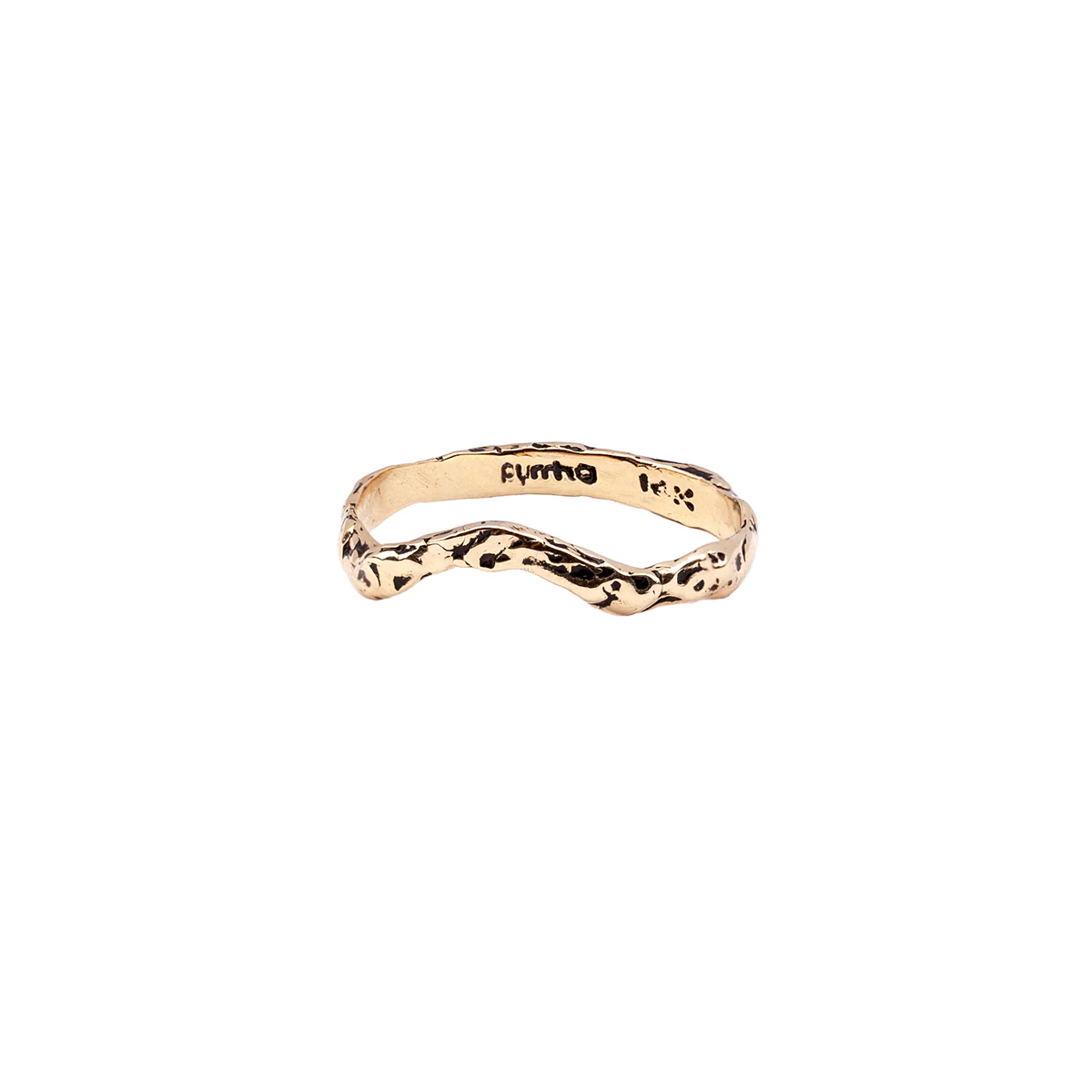 Solitaire 14K Gold Partner Ring | Magpie Jewellery