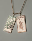 The Strength Tarot Card Necklace - Magpie Jewellery