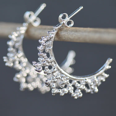 Tidal Studs - Magpie Jewellery