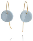 "Eucalyptus" Small Porcelain Earrings - Magpie Jewellery