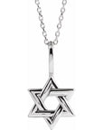 Star Of David Pendant - Magpie Jewellery