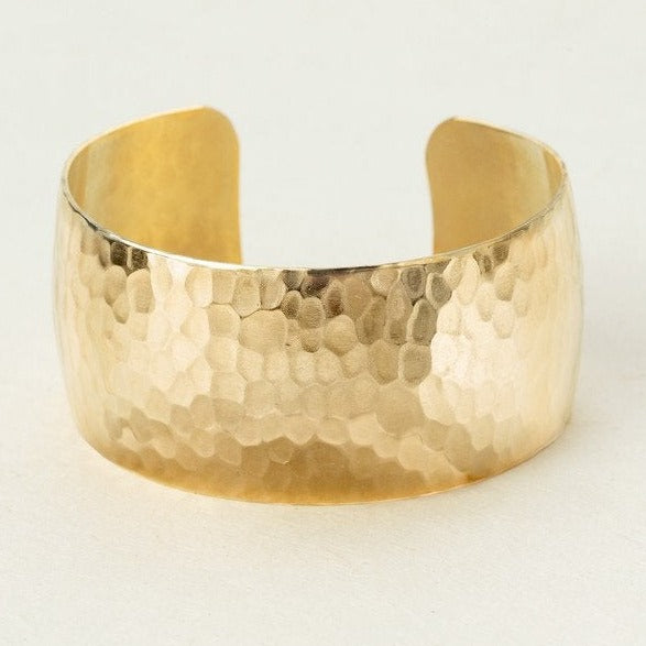 'Gloria' Wide Cuff Bracelet - Magpie Jewellery