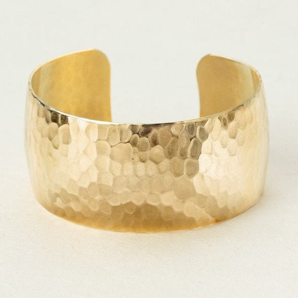 &#39;Gloria&#39; Wide Cuff Bracelet - Magpie Jewellery