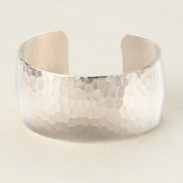 'Gloria' Wide Cuff Bracelet - Magpie Jewellery