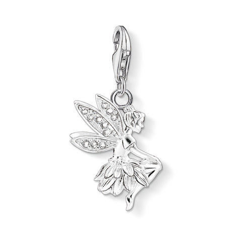 Fairy Charm with CZs - Magpie Jewellery