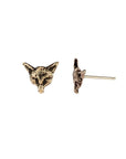 Fox 14k Gold Earrings | Magpie Jewellery