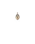 Heart Lock 14K Gold Symbol Charm | Magpie Jewellery