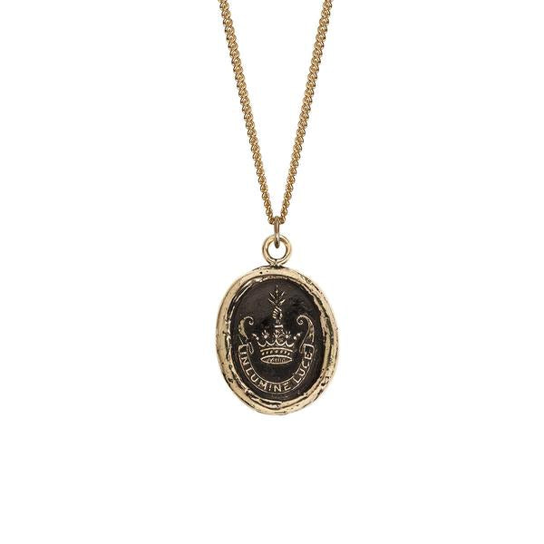 Inspiration 14k Gold Talisman from the Signature Collection