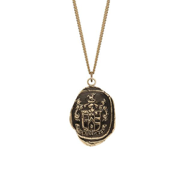 Love Conquers All 14k Gold Talisman from the Signature Collection