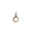 Ouroboros 14K Gold Symbol Charm | Magpie Jewellery