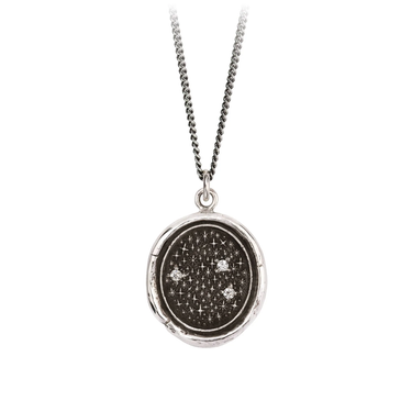 We Are Stardust Diamond Set Talisman | Magpie Jewellery