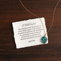 14k Gold I Will Endure Talisman - True Colours - Magpie Jewellery