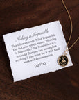 14k Gold Nothing Is Impossible Talisman - Magpie Jewellery