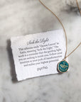 14k Gold Seek the Light Signature Talisman - True Colours - Magpie Jewellery