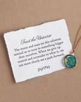 14k Gold Trust the Universe Talisman - True Colours - Magpie Jewellery