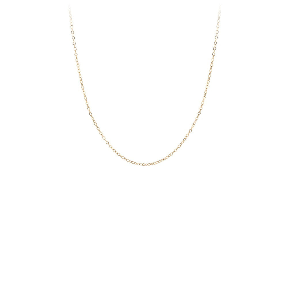 14k Gold Extra Light Flat Oval Chain - Magpie Jewellery