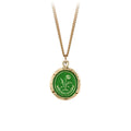 14k Gold I Will Endure Signature Talisman - True Colours - Magpie Jewellery