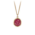 14k Gold I Will Endure Signature Talisman - True Colours - Magpie Jewellery