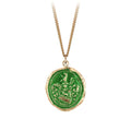 14k Gold Heart of the Wolf Signature Talisman - True Colours - Magpie Jewellery