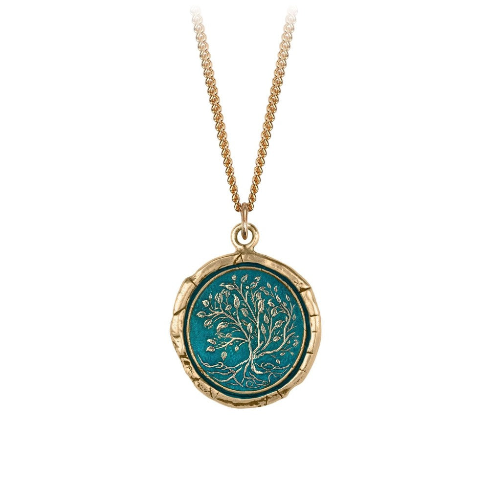 14k Gold Tree of Life Signature Talisman - True Colours - Magpie Jewellery