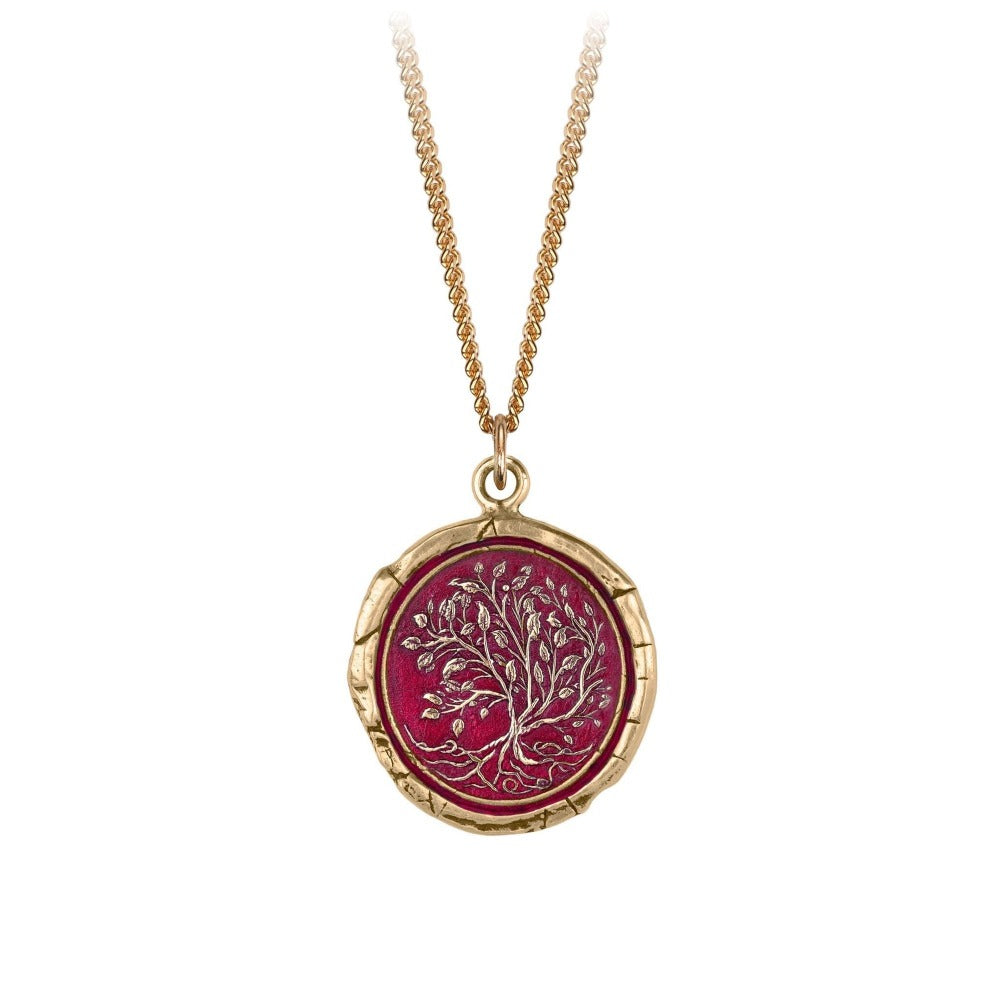 14k Gold Tree of Life Signature Talisman - True Colours - Magpie Jewellery