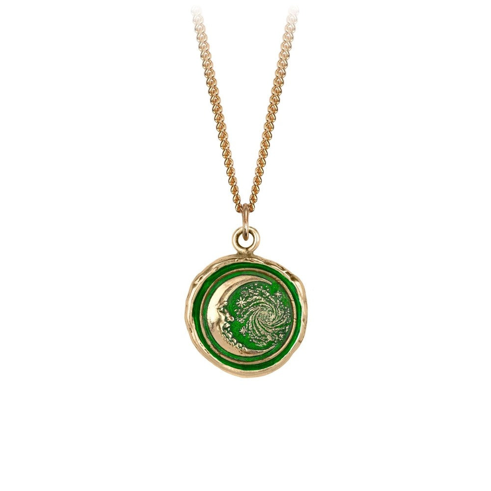14k Gold Trust the Universe Signature Talisman - True Colours - Magpie Jewellery