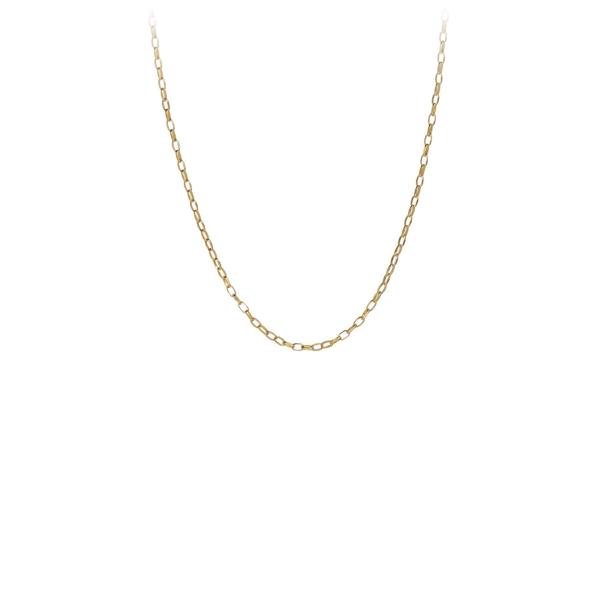 14k Gold Baby Belcher Chain - Magpie Jewellery