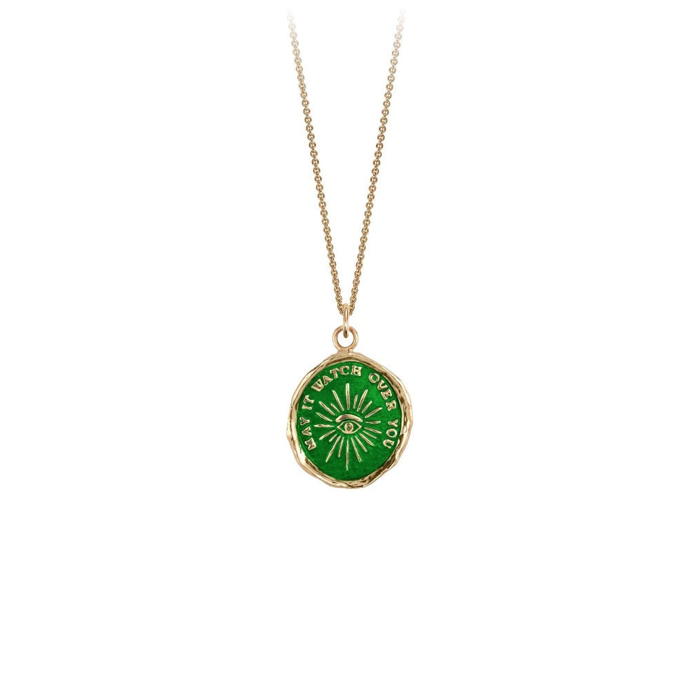 14k Gold Higher Power Talisman - True Colours - Magpie Jewellery