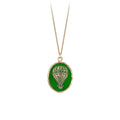 14k Gold Let Go Of Fear Talisman - True Colours - Magpie Jewellery