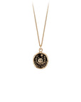 14k Gold Live in the Moment Talisman - Magpie Jewellery