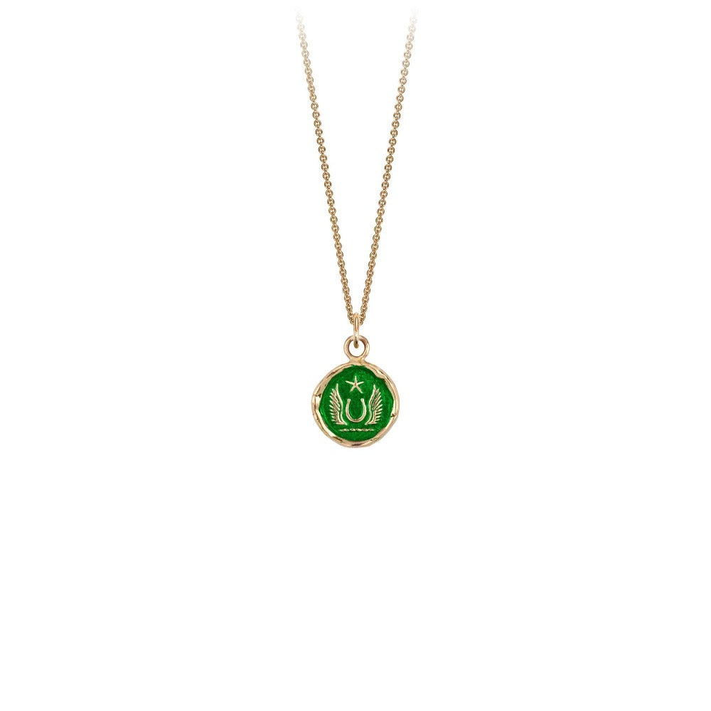 14k Gold Luck & Protection Talisman - True Colours - Magpie Jewellery