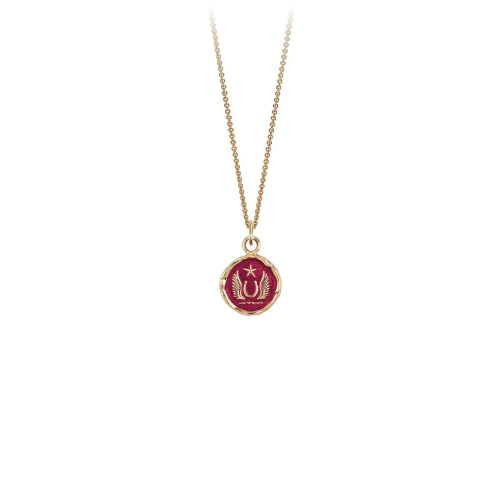 14k Gold Luck & Protection Talisman - True Colours - Magpie Jewellery
