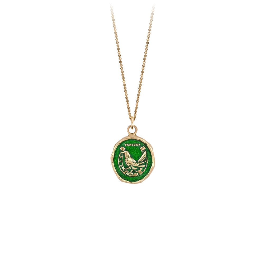 14k Gold Luck Talisman - True Colours - Magpie Jewellery