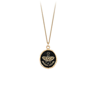 14k Gold Seek the Light Talisman - Magpie Jewellery