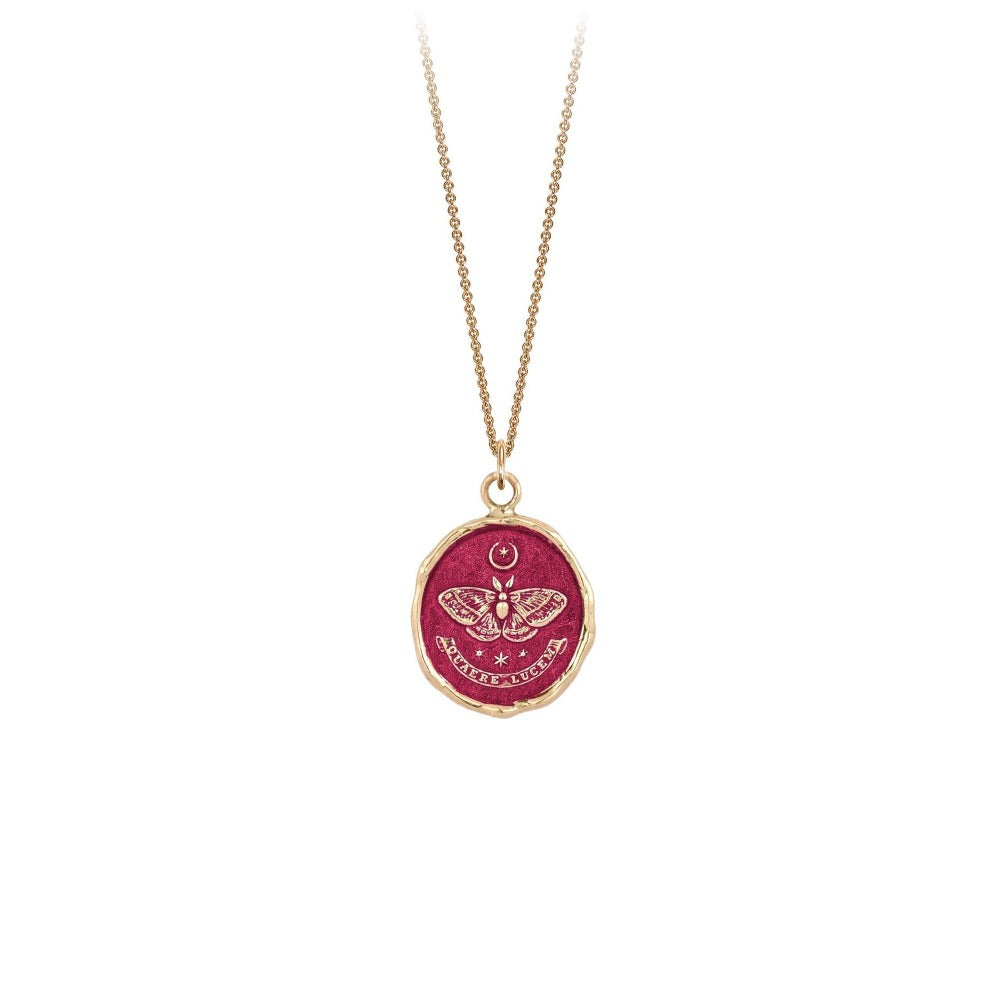 14k Gold Seek the Light Talisman - True Colours - Magpie Jewellery