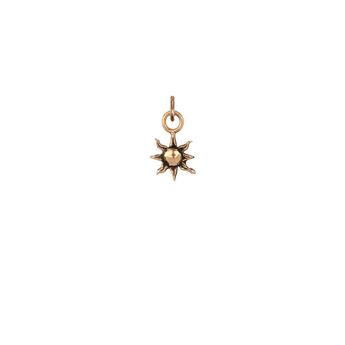 Sun Symbol Charm 14k | Magpie Jewellery