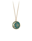 14k Gold Trust the Universe Talisman - True Colours - Magpie Jewellery