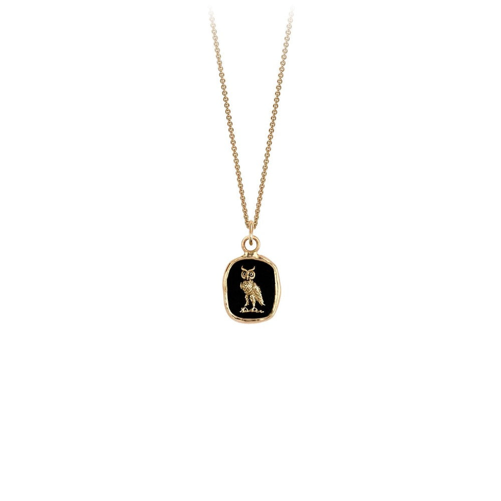 Watch Over Me 14k Gold Talisman - Magpie Jewellery