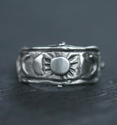 Moon Goddess Ring - Magpie Jewellery