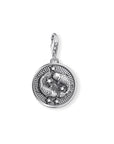 Silver Zodiac Disc Charm - Magpie Jewellery