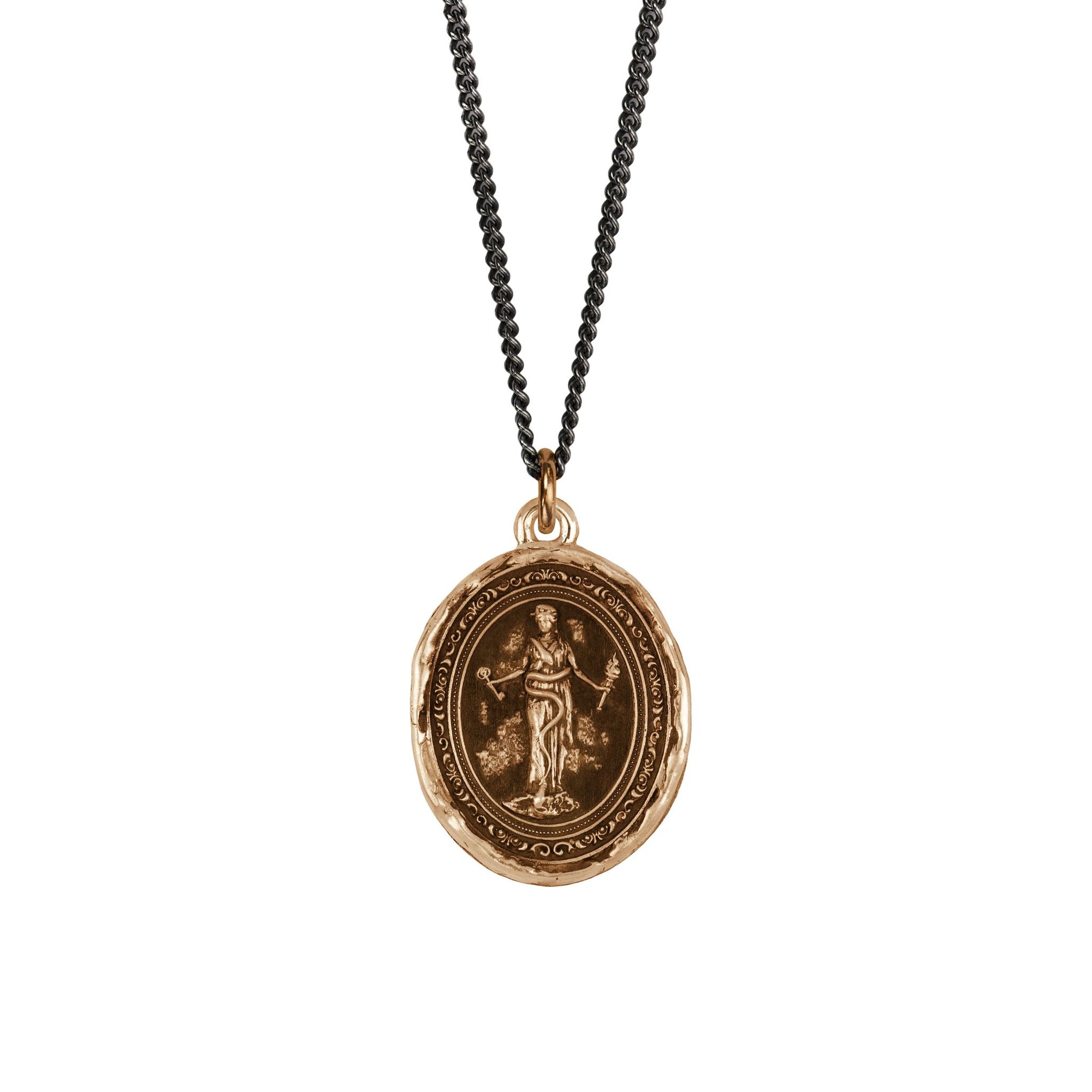 Hecate Goddess Bronze Talisman | Magpie Jewellery