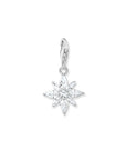 Sparkling Flower Charm - Magpie Jewellery